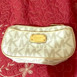 Small MK cosmetic bag